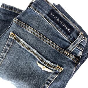 Rock & Republic Womens Jeans Berlin Ankle Size 8